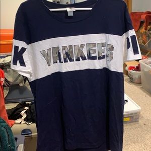 New York Yankees Tee by PINK MLB